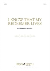 I Know That My Redeemer Lives SATB choral sheet music cover